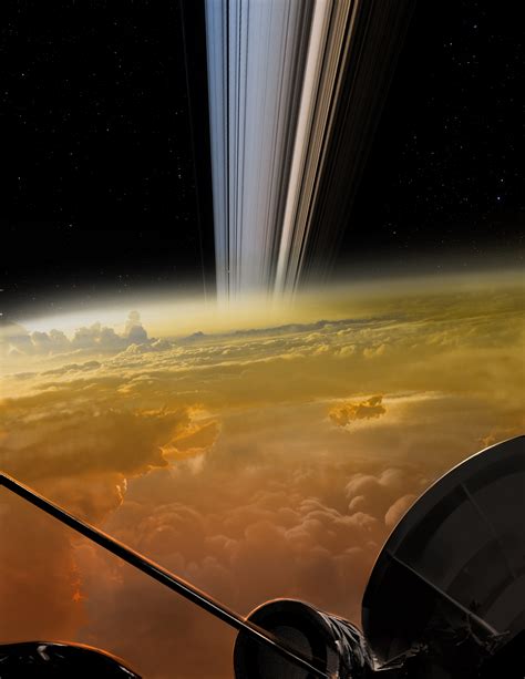 Cassini spacecraft upsc 3 ft) tall with a high gain antenna 4 m (∼13 ft) in diameter